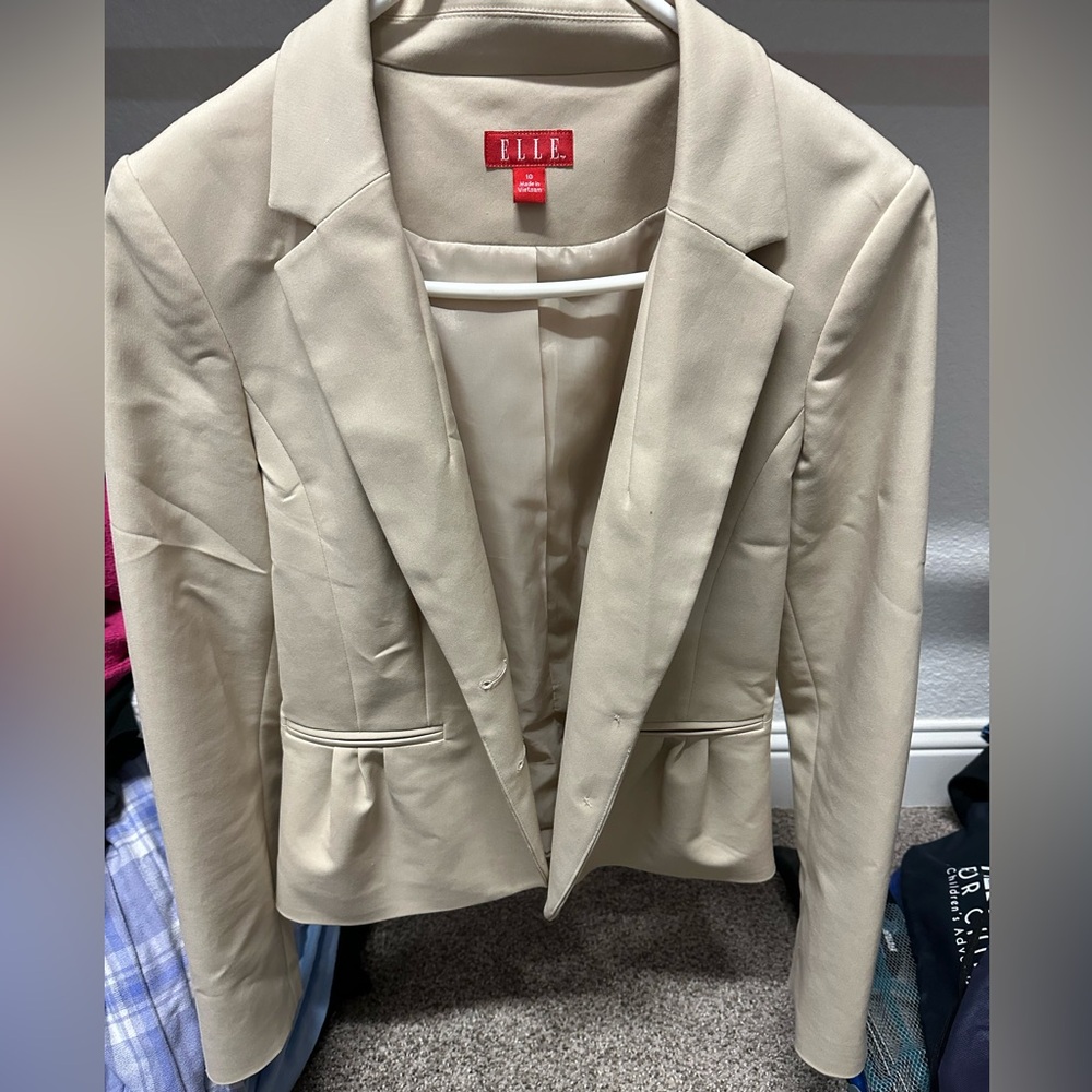 Beige blazer